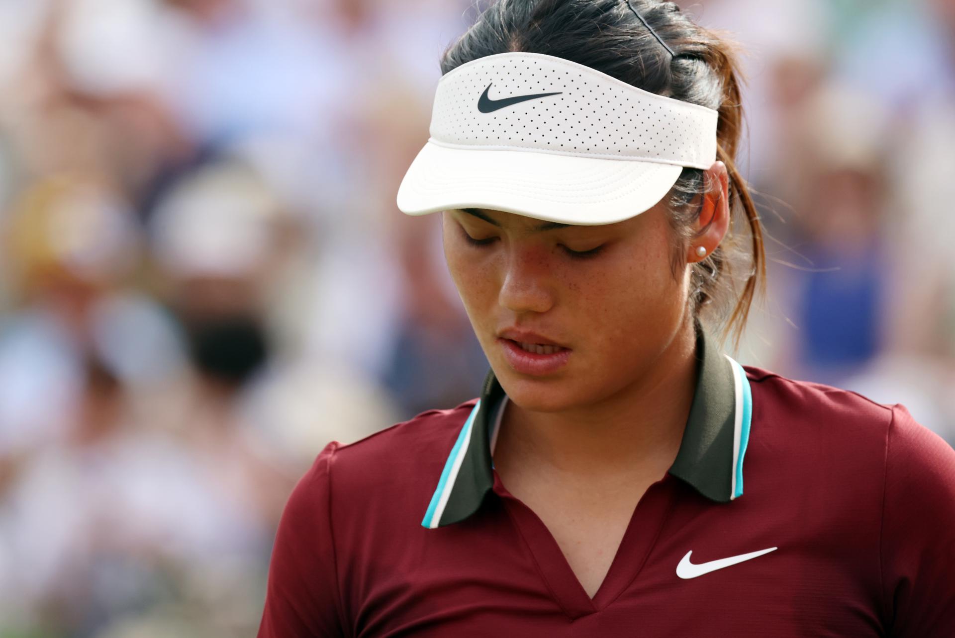 Emma Raducanu. EFE/EPA/ANDY RAIN