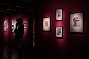 El Museo Diocesano de Barcelona presentó hoy la exposición "Expresionismo alemán.Obras del Museumsberg Flensburg", que muestra obras de Kirchner, Emil Nolde, Max Beckmann, Kokoschka o Karl Schmidt-Rottluff, entre otros. EFE/Enric Fontcuberta