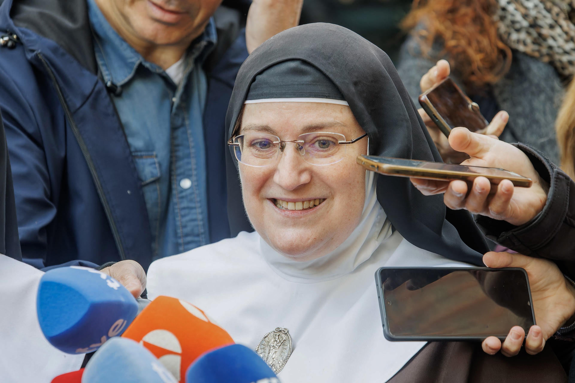 En la imagen, Laura García de Viedma, exabadesa de Belorado. . EFE/Santi Otero