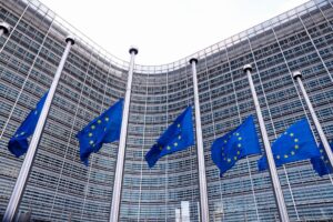 Imagen de archivo del edificio de la Comisión Europea en Bruselas.EFE/EPA/STEPHANIE LECOCQ