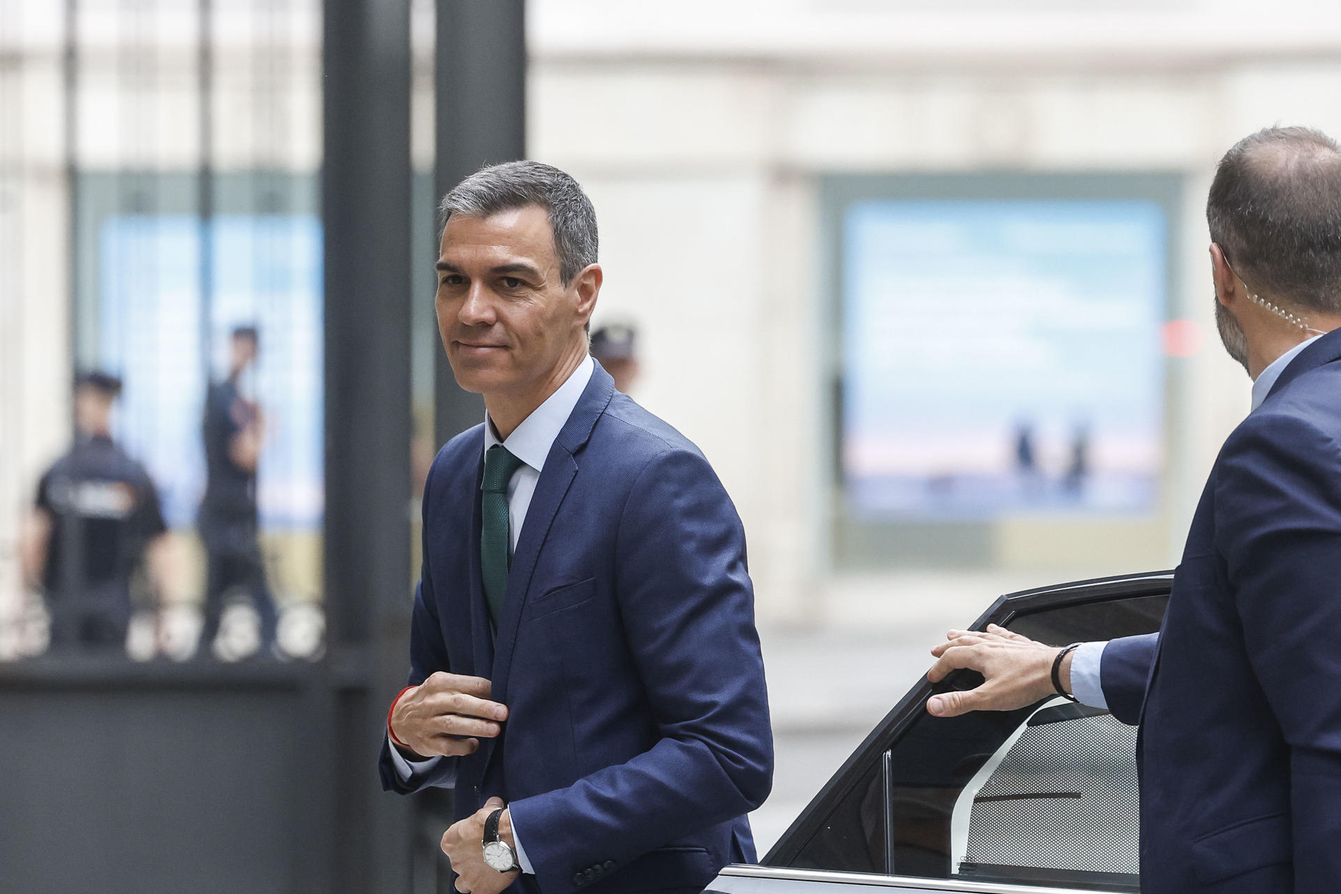 El presidente del Gobierno, Pedro Sánchez, llegando al Congreso de los Diputados, en una imagen de archivo. EFE/ Juan Carlos Hidalgo