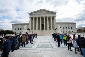 Fotografía del Tribunal Supremo en Washington D.C (Estados Unidos). EFE/ Jim Lo Scalzo