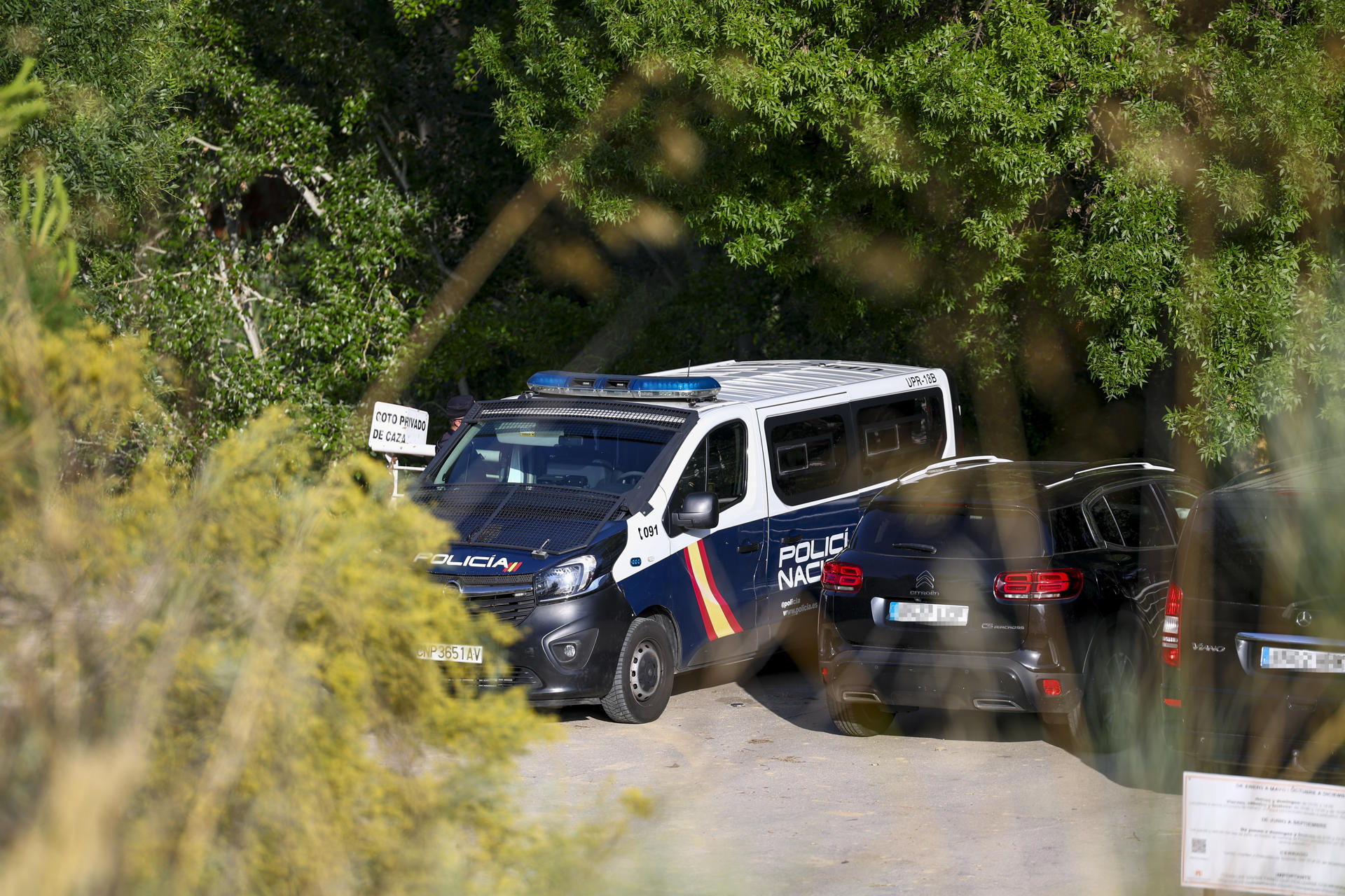 La Policía Nacional comienza con las labores de búsqueda de los restos mortales de Heidi Paz que todavía no han sido hallados siete años después de su asesinato, incluida la cabeza, después de que en marzo su homicida, César Román, conocido como el Rey del Cachopo, dijese que estaban en Carranque (Toledo). EFE/ Ismael Herrero