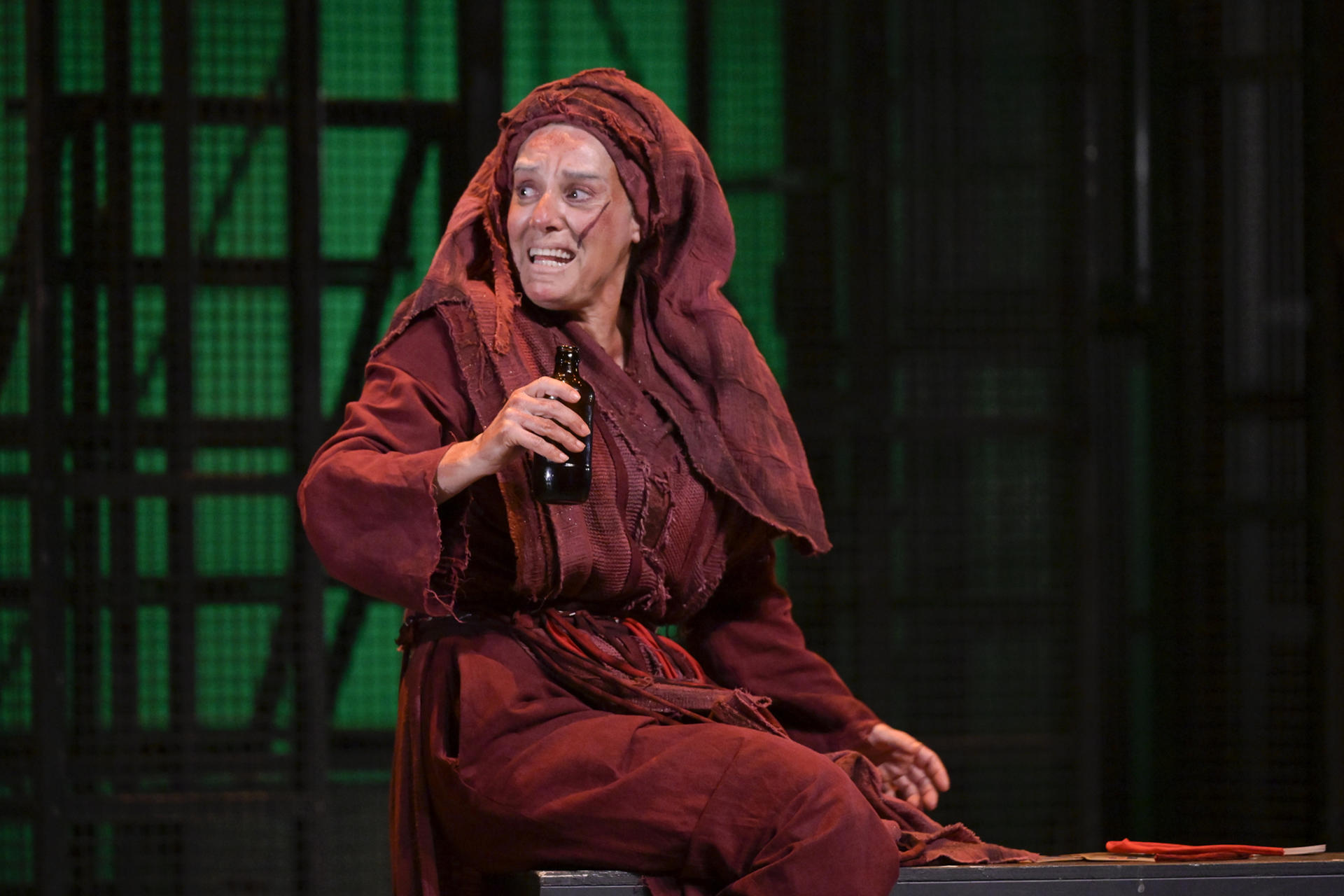Imagen de archivo de la actriz Anabel Alonso durante una representación en el marco del Festival de Teatro Clásico de Almagro. EFE/Jesús Monroy