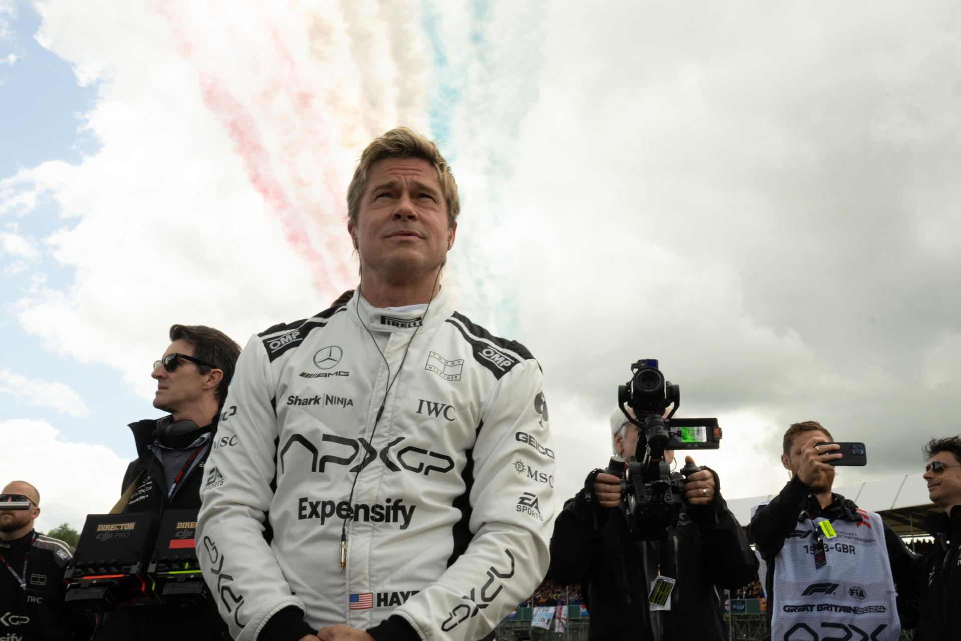 Brad Pitt en 'F1'. Imagen cedida por Scott Garfield. Warner Bros Pictures / Apple Original Films