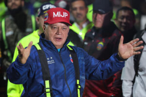 El ministro de Interior y Justicia de Venezuela, Diosdado Cabello, en una foto de archivo. EFE/ Miguel Gutiérrez