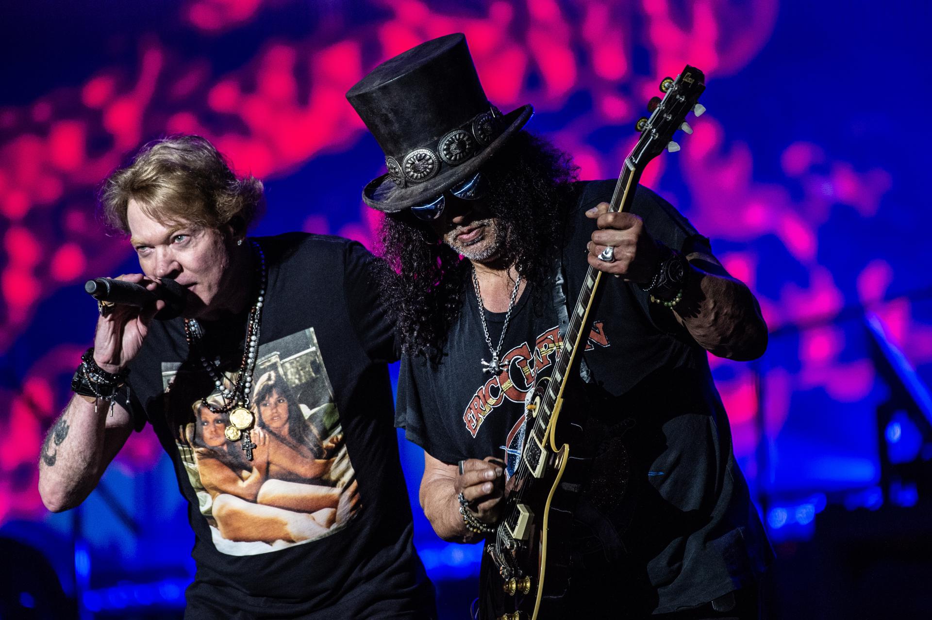 Foto de archivo de Guns N' Roses. EFE/Helle Arensbak DENMARK OUT.