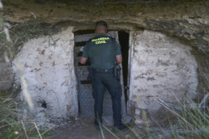 Lugar de Rugilla (Guadalajara), pedanía perteneciente a Cifuentes, donde este miércoles fue hallado el cuerpo sin vida de una mujer de 41 años que se encontraba desaparecida desde el pasado día 18 y cuya pareja ha sido detenida como presunta autor del crimen. EFE/Nacho Izquierdo