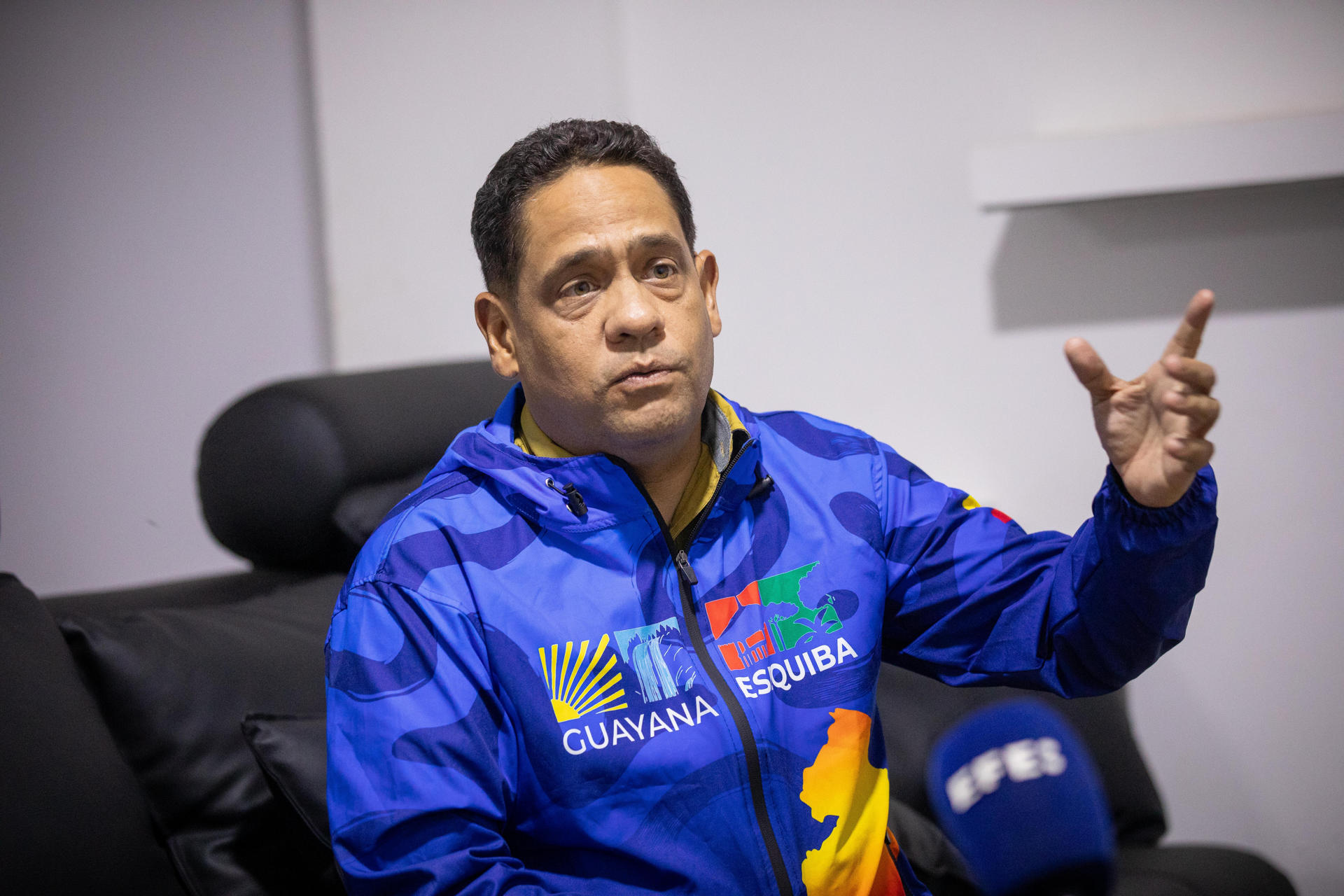 Neil Villamizar, elegido gobernador de la llamada por Venezuela Guayana Esequiba, en una foto de archivo. EFE/ Rayner Peña R