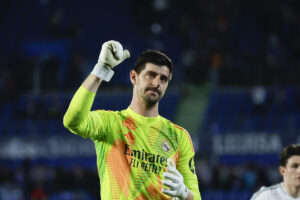 El guardameta del Real Madrid Thibaut Courtois en foto de archivo de Juanjo Martín. EFE