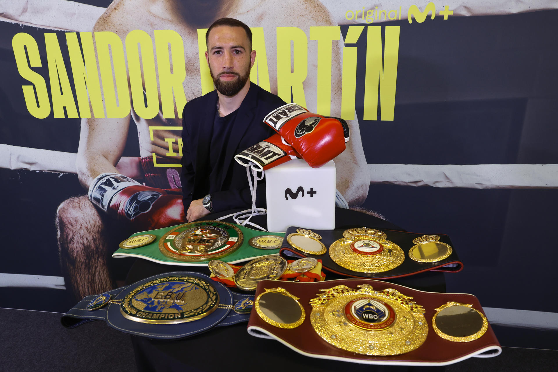 El boxeador Sandor Martín (Barcelona, 1993) afirma con convicción en una entrevista con EFE que no se retirará sin el cinturón de campeón del mundo en su palmarés, un título por el que optó el pasado marzo ante el dominicano Alberto Puello y que confía en conquistar ya sea en 2026 o más adelante. EFE/Toni Albir