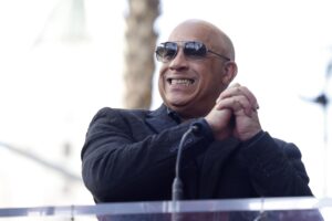 Fotografía de archivo del actor estadounidense Vin Diesel. EFE/CAROLINE BREHMAN
```