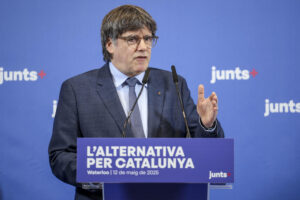 El expresidente catalán Carles Puigdemont, en una imagen de archivo. EFE/Pablo Garrigós
