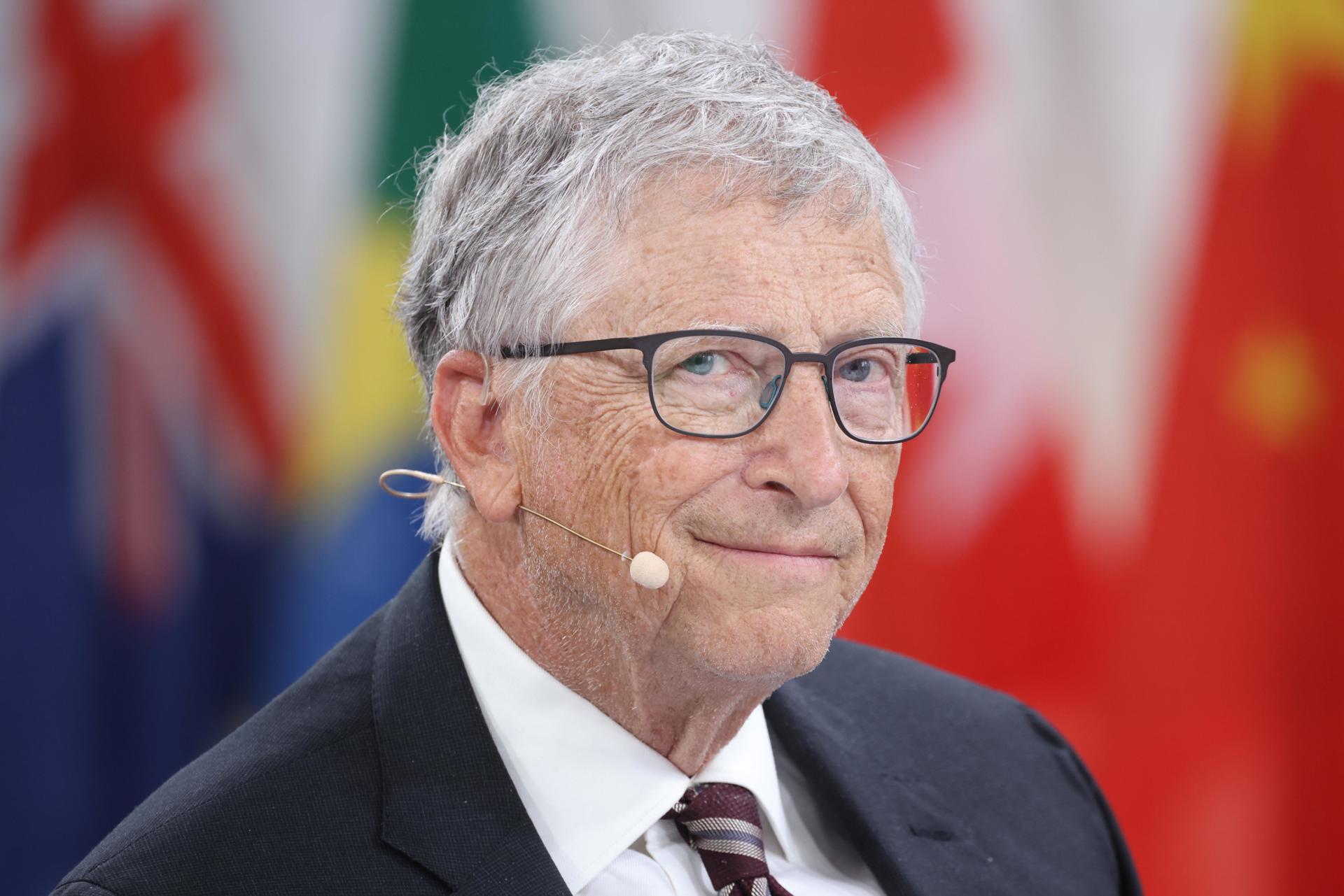 Imagen de Archivo del fundador de Microsoft, Bill Gates.
EFE/EPA/CLEMENS BILAN