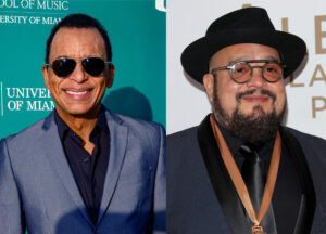 Combo de fotografías de archivo que muestra al cantante Jon Secada (i) y al trompetista Charlie Sepúlveda. EFE/ARCHIVO
