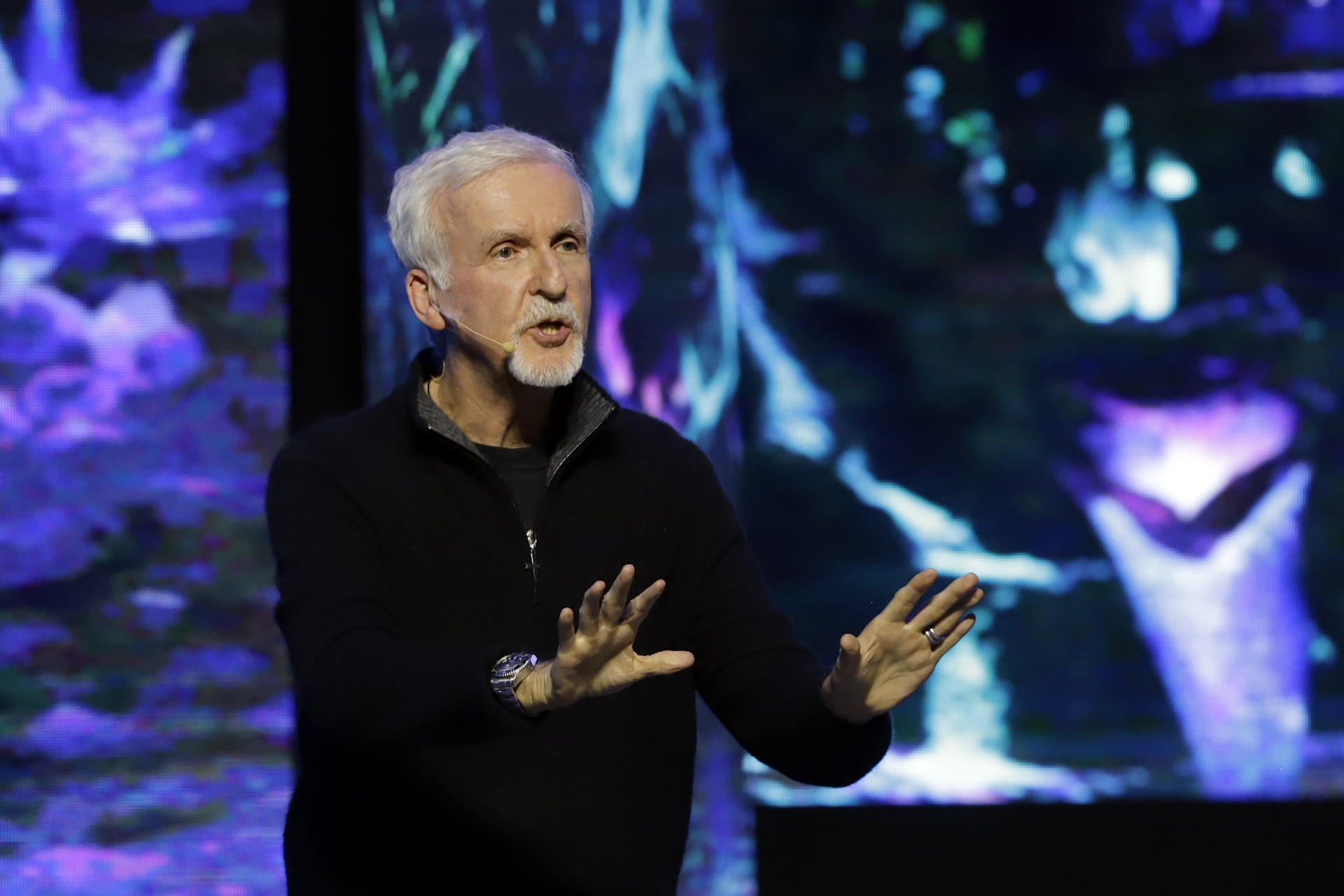 Foto de archivo del cineasta canadiense James Cameron. EFE/ Hilda Ríos