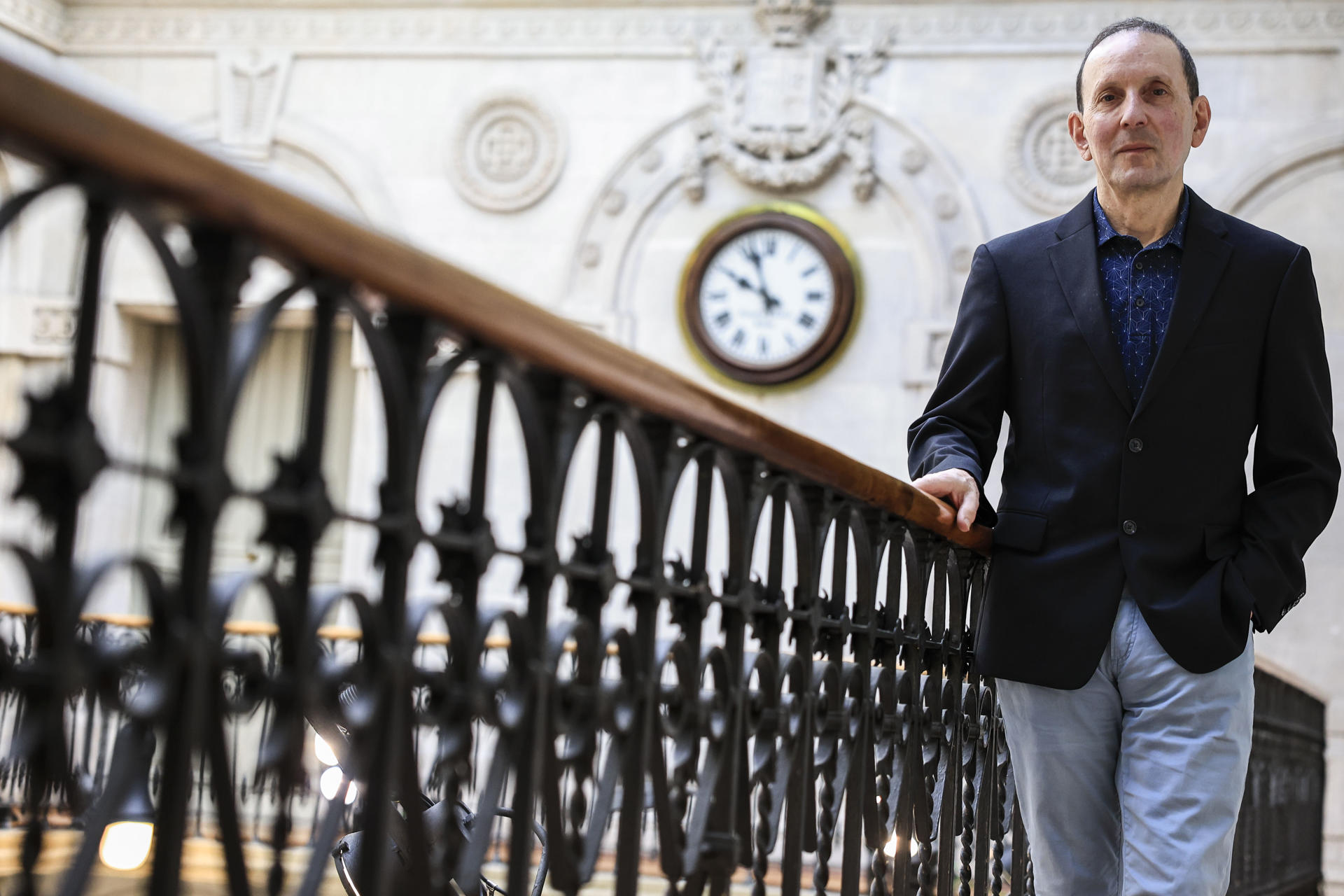El canadiense Daniel Drucker, uno de los padres de medicamentos como el Ozempic o Wegovy, que el próximo jueves recibirá en Bilbao el Premio Fundación BBVA Fronteras del Conocimiento en Biología y Biomedicina. EFE/ Miguel Toña