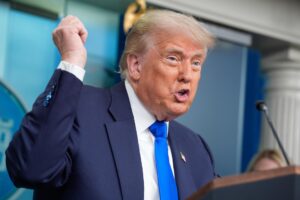 El presidente de EE.UU., Donald Trump. EFE/EPA/YURI GRIPAS / POOL
