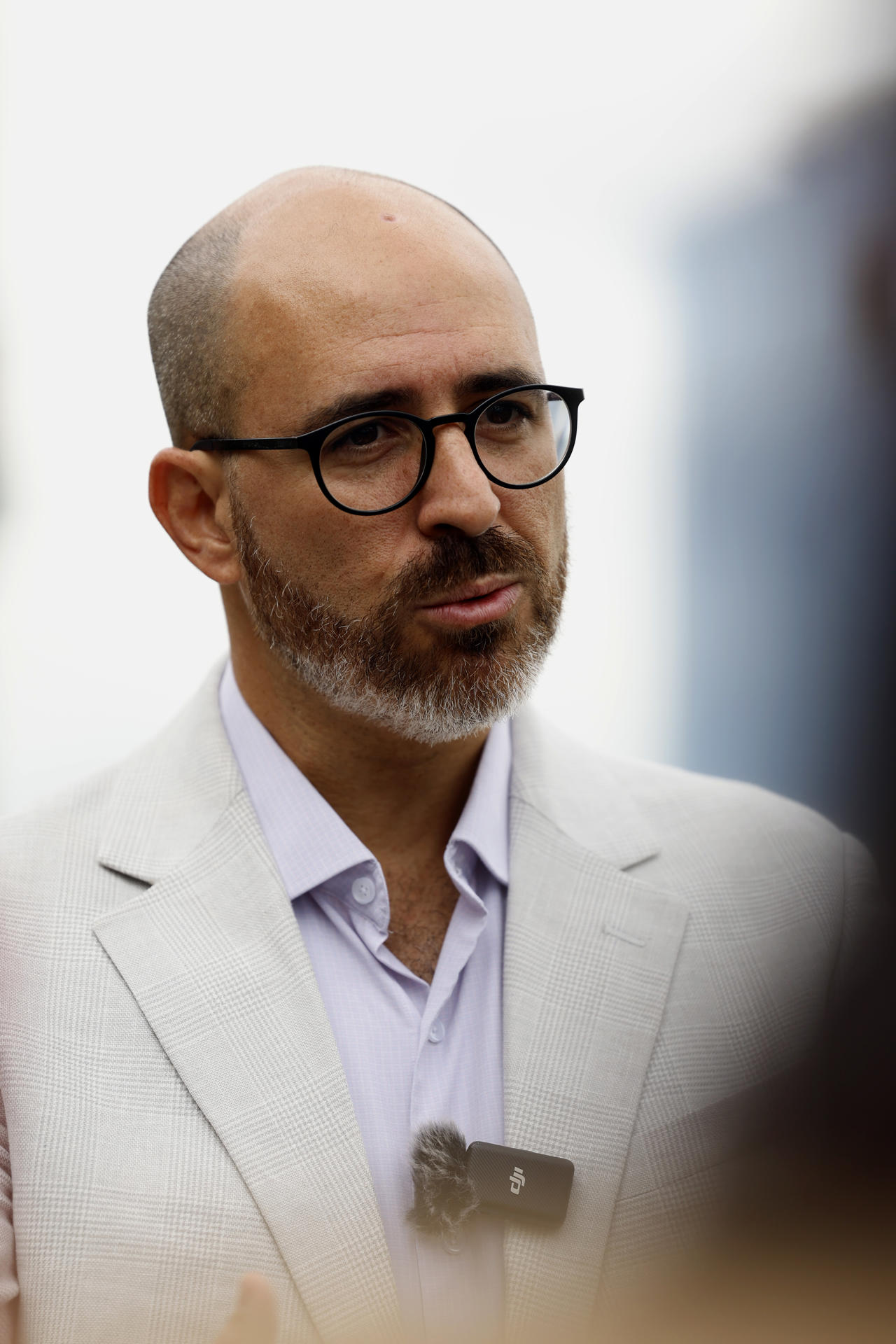 El Asesor Regional en Nutrición y Actividad Física para las Américas de la OPS/OMS, Fabio da Silva Gomes, habla durante una entrevista con EFE este lunes, en Ciudad de México (México). EFE/ Sáshenka Gutiérrez