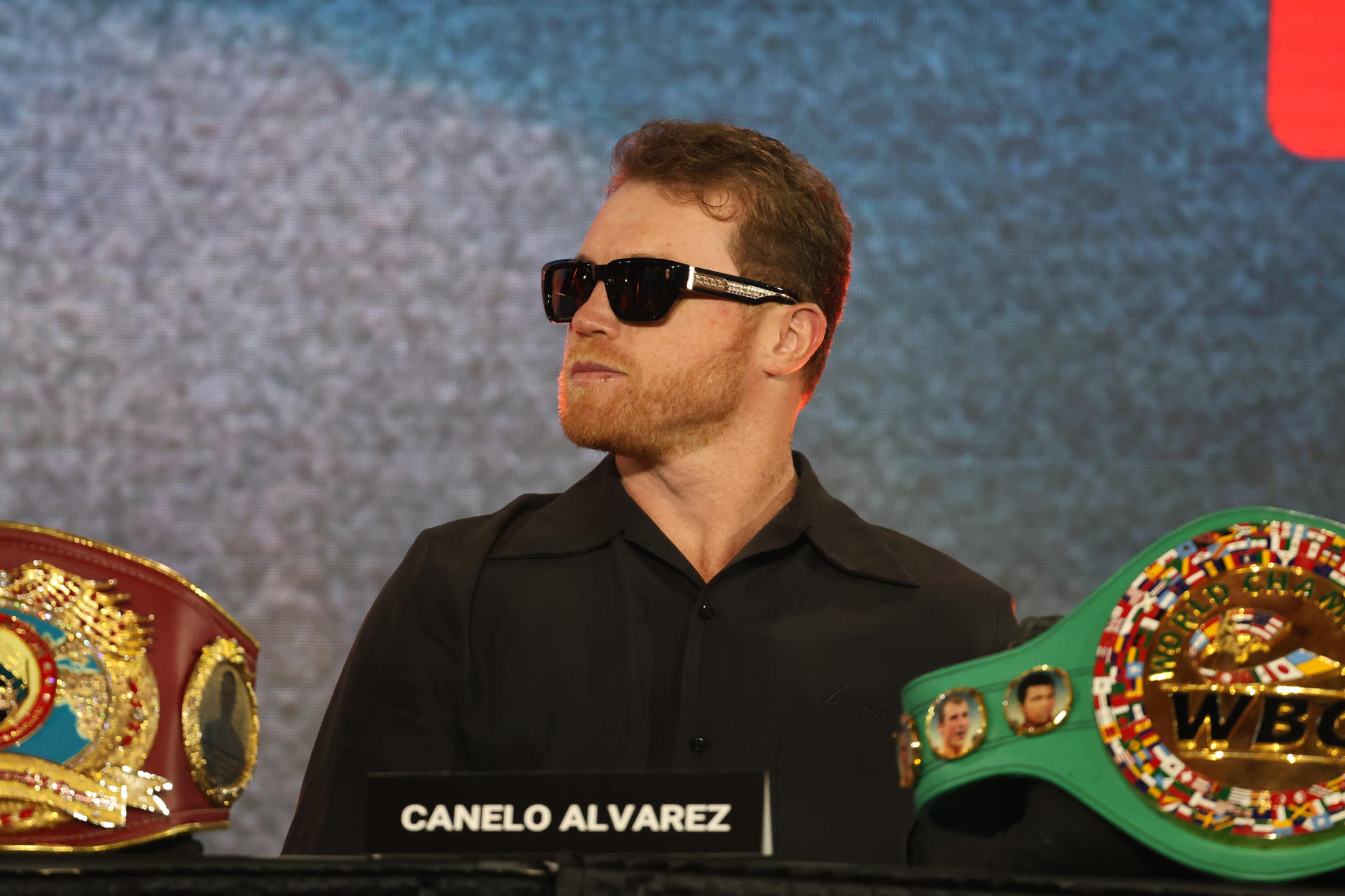 El mexicano Saúl 'Canelo' Álvarez asiste a una rueda de prensa en Nueva York (Estados Unidos). EFE/ Octavio Guzmán