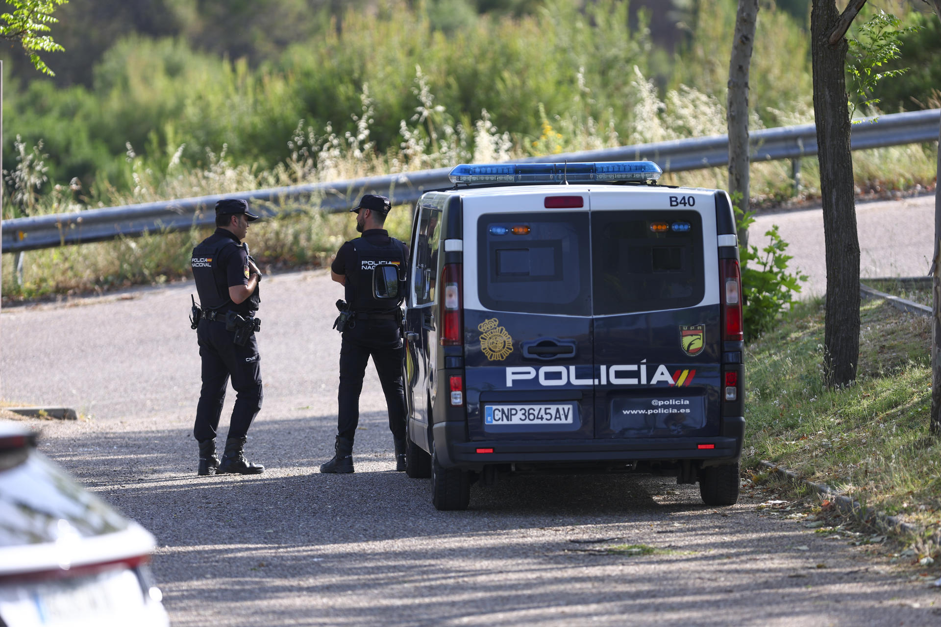La Policía Nacional comienza con las labores de búsqueda de los restos mortales de Heidi Paz que todavía no han sido hallados siete años después de su asesinato, incluida la cabeza, después de que en marzo su homicida, César Román, conocido como el Rey del Cachopo, dijese que estaban en Carranque (Toledo). EFE/ Ismael Herrero