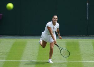La bielorrusa Aryna Sabalenka oen Londres, Reino Unido en foto de archivo de NEIL HALL. EFE