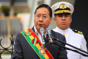 Foto de archivo del presidente de Bolivia, Luis Arce. EFE/ Gabriel Márquez