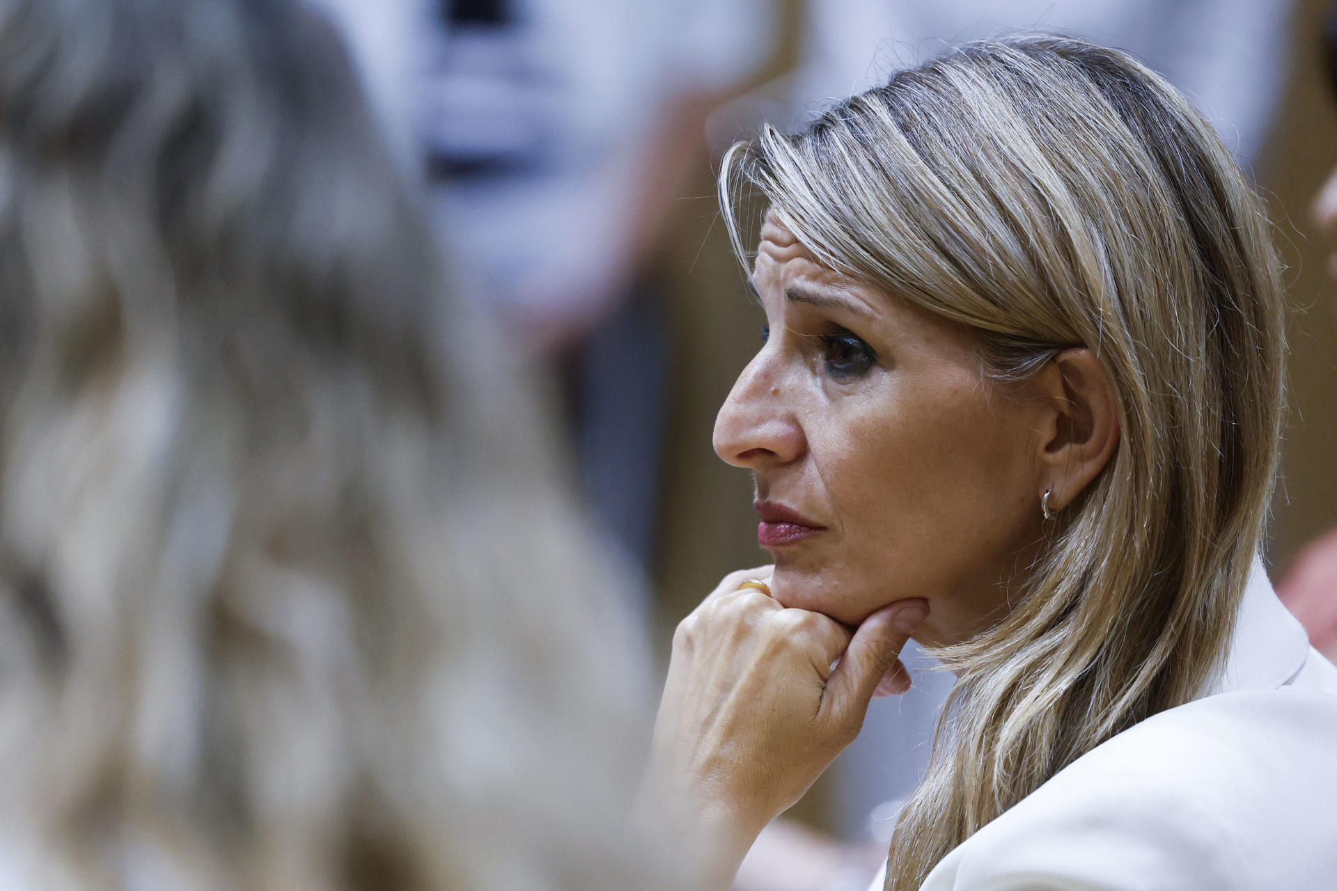 La vicepresidenta segunda y ministra de Trabajo y Economía Social, Yolanda Díaz. EFE/ Juan Carlos Hidalgo