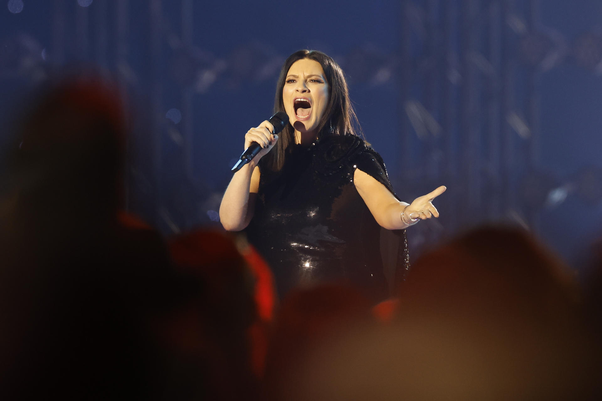 La cantante italiana Laura Pausini en una imahen de archivo. EFE/Julio Muñoz