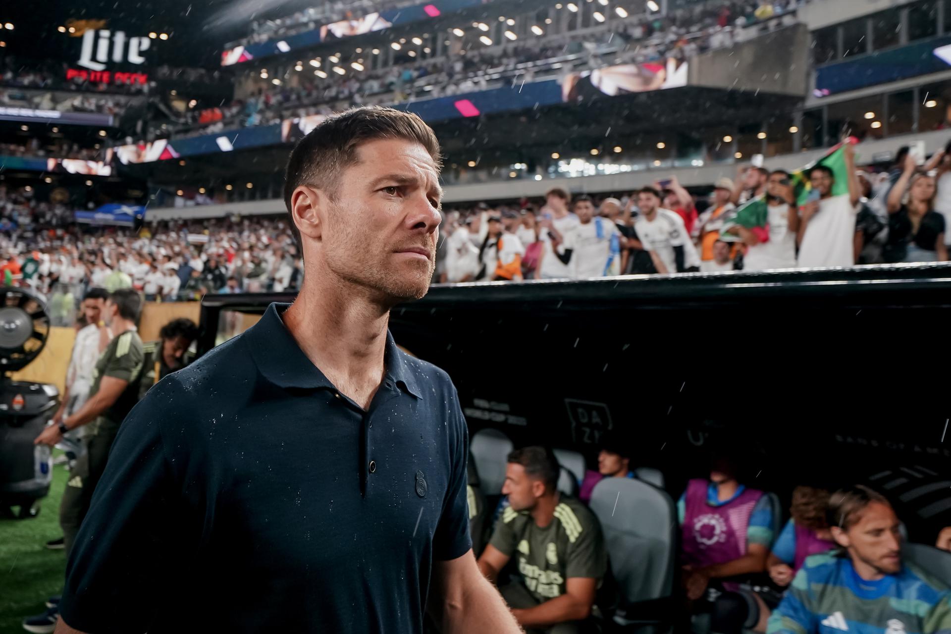 Xabi Alonso, entrenador del Real Madrid. EFE/Will Oliver