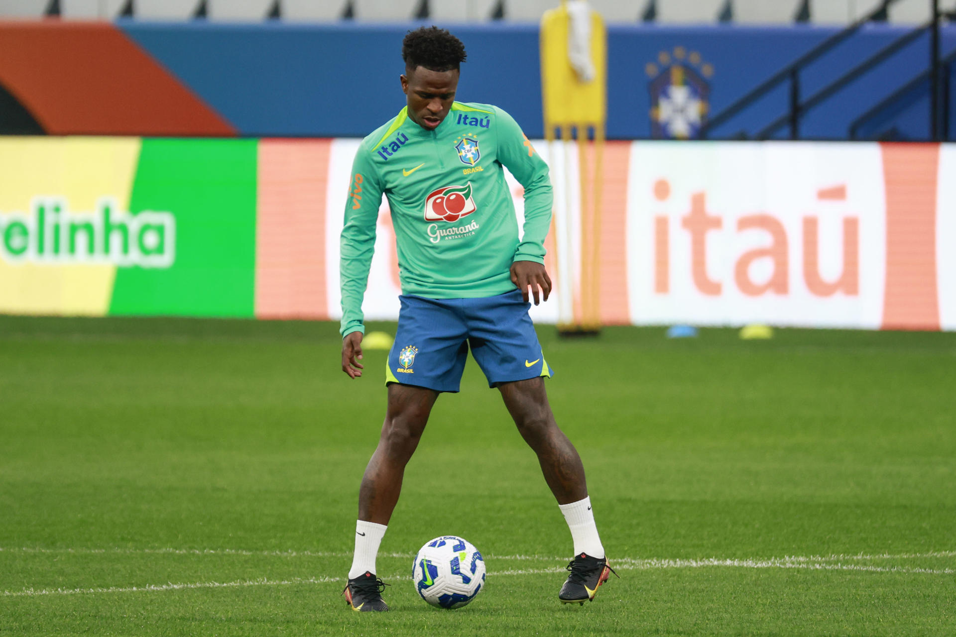 El jugador de la selección brasileña, Vinícius Júnior, EFE/ Sebastião Moreira