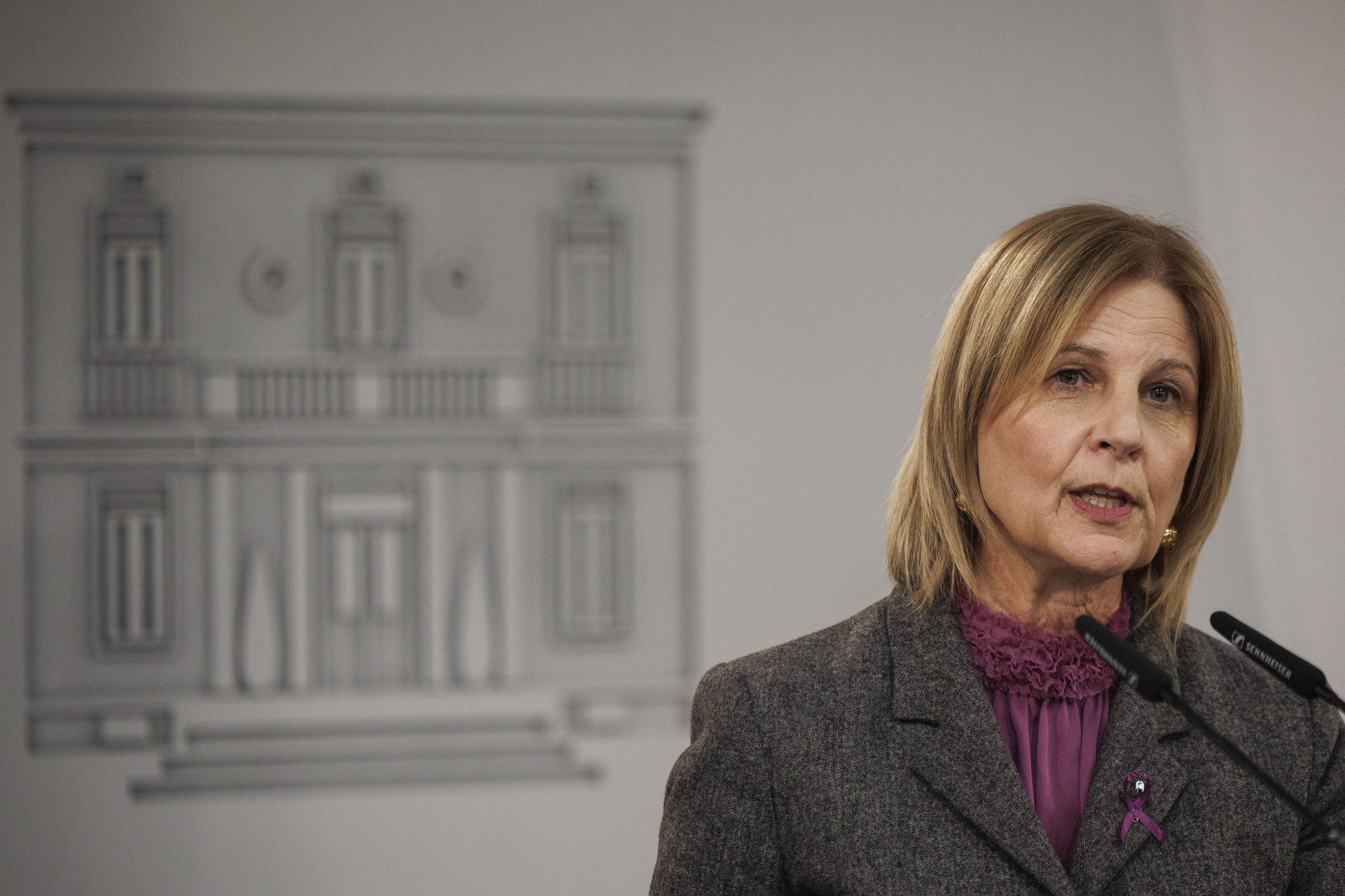 La presidenta de la Federación Española de Municipios y Provincias (FEMP), María José García-Pelayo en una imagen de archivo. EFE/ Sergio Pérez

