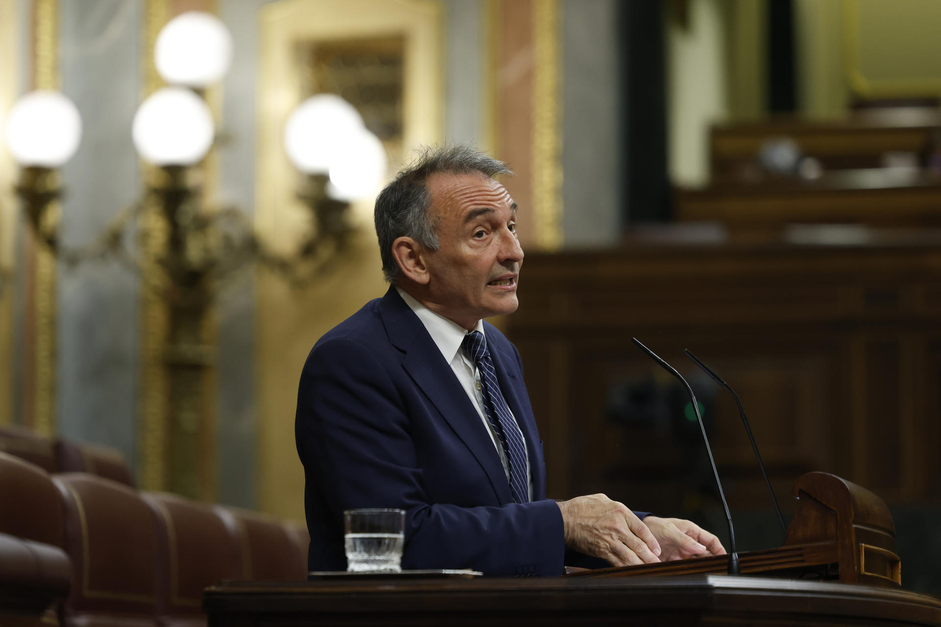 El secretario general del PCE y diputado de Sumar, Enrique Santiago. EFE/ Mariscal