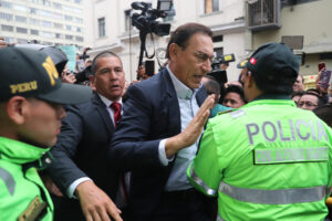 El expresidente de Perú Martín Vizcarra. EFE/ Paolo Aguilar