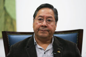 Foto de archivo del presidente de Bolivia, Luis Arce. EFE/Luis Gandarillas