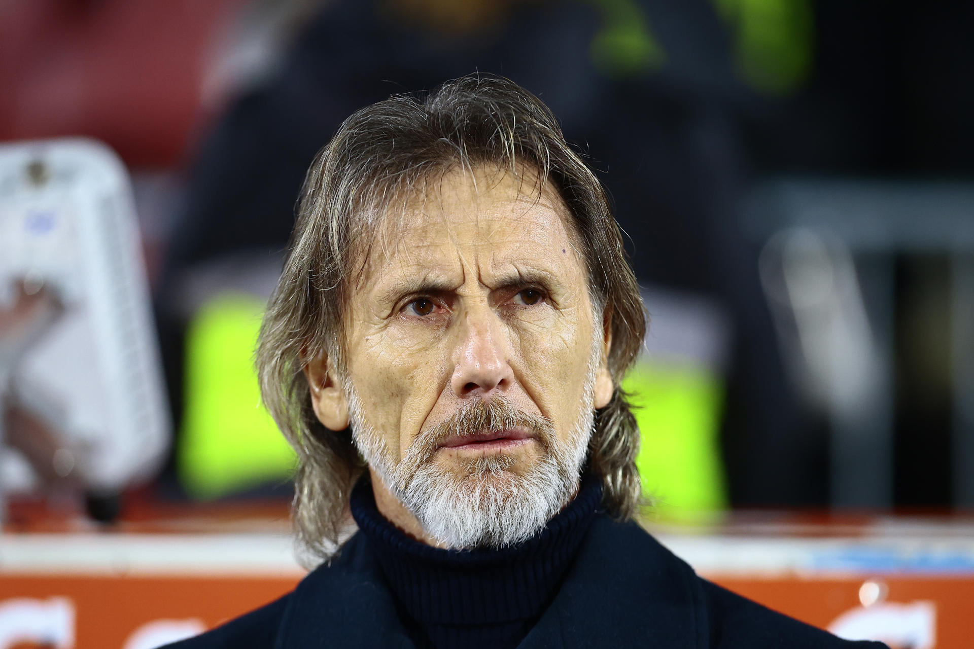 Ricardo Gareca se despidió del banquillo de la selección chilena. EFE/Osvaldo Villarroel
