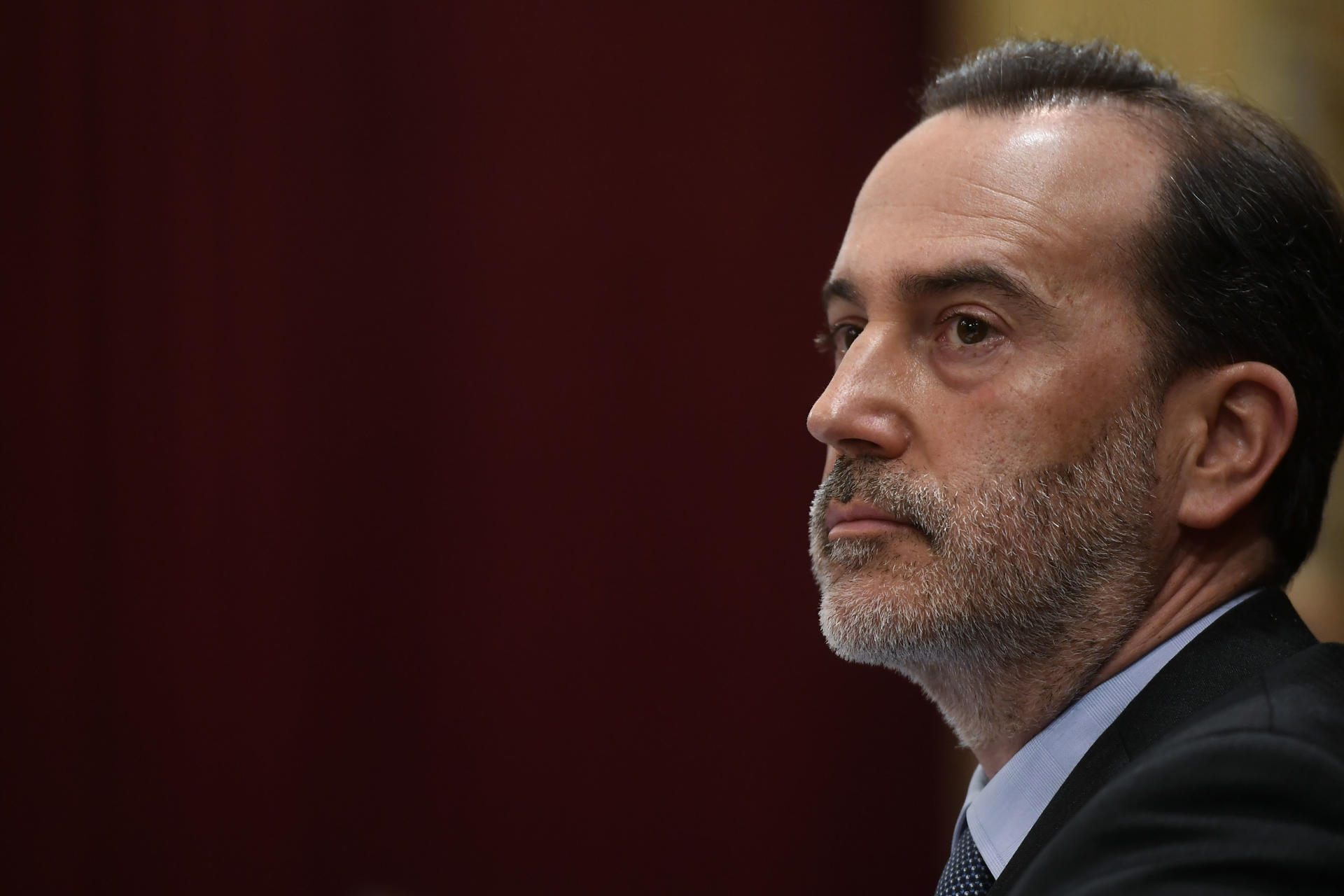 El presidente del parlament balear, Gabriel Le Senne, durante un pleno del Parlament. EFE/ Miquel A. Borràs