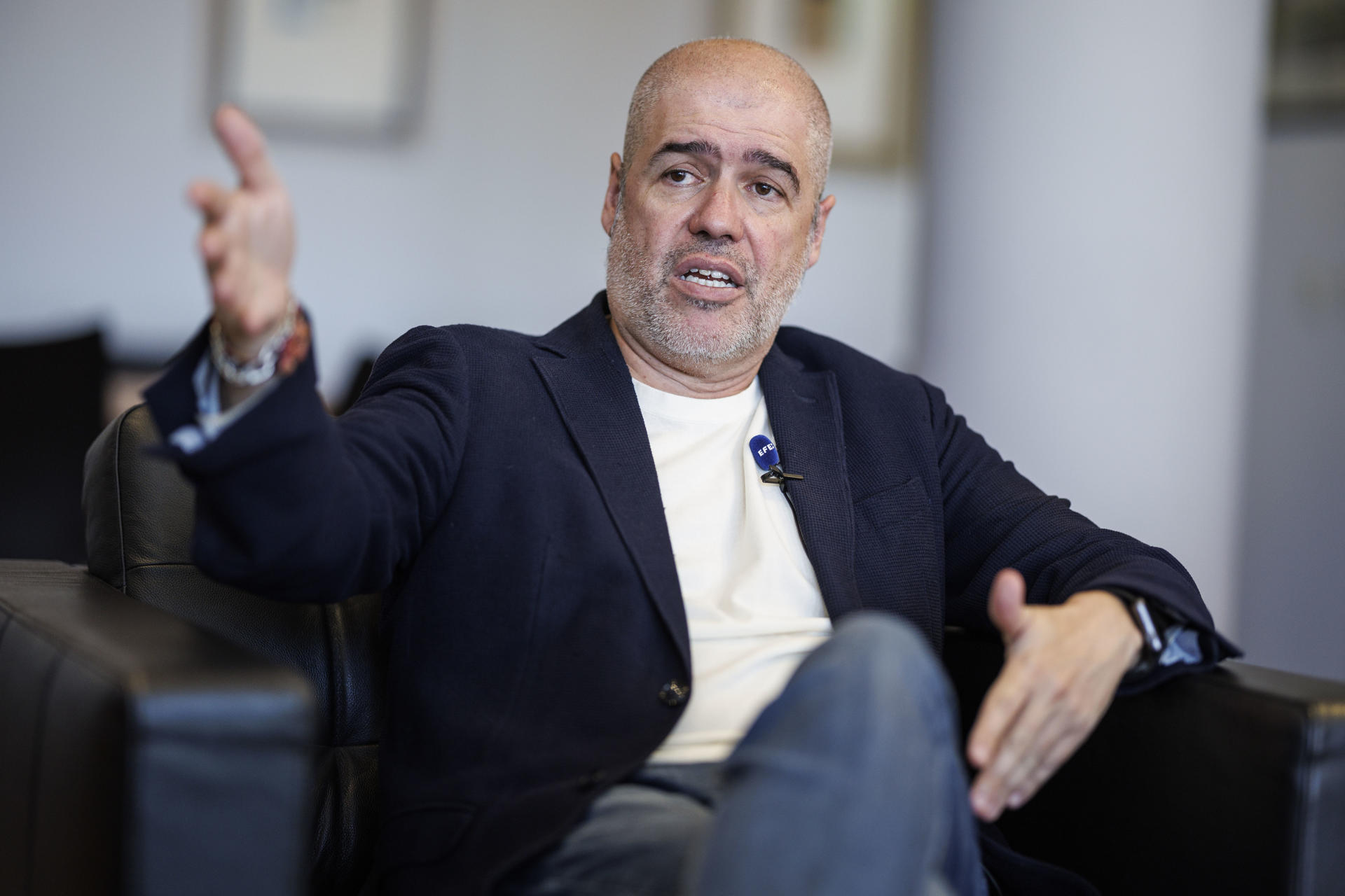 El secretario general de CCOO, Unai Sordo, cree que la incertidumbre generada por el actual contexto político y económico llevará la inflación a niveles más elevados por lo que ve necesario pactar con la patronal CEOE subidas salariales más fuertes o recuperar las cláusulas de garantía salarial. EFE/ Rodrigo Jiménez