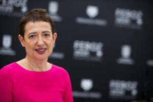 La presidenta de la Asociación de Informadores Cinematográficos de España, María Guerra. EFE/Salvador Sas