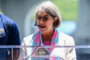 La alcaldesa del Condado de Miami-Dade, Daniella Levine Cava. EFE/ Giorgio Viera