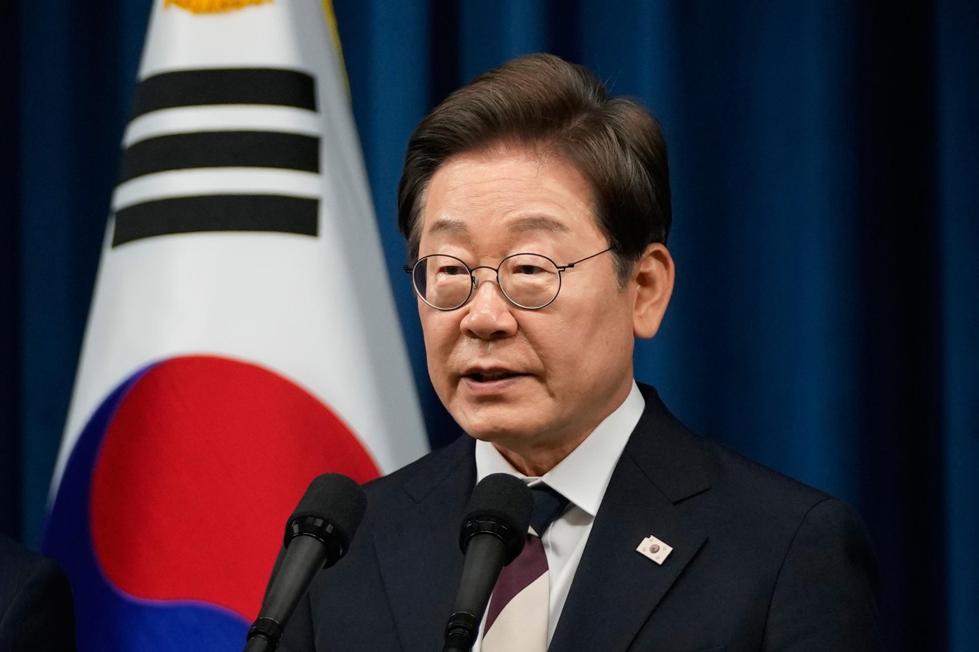 El presidente de Corea del Sur, Lee Jae-myung, en una foto de archivo. EFE/EPA/Ahn Young-joon / POOL