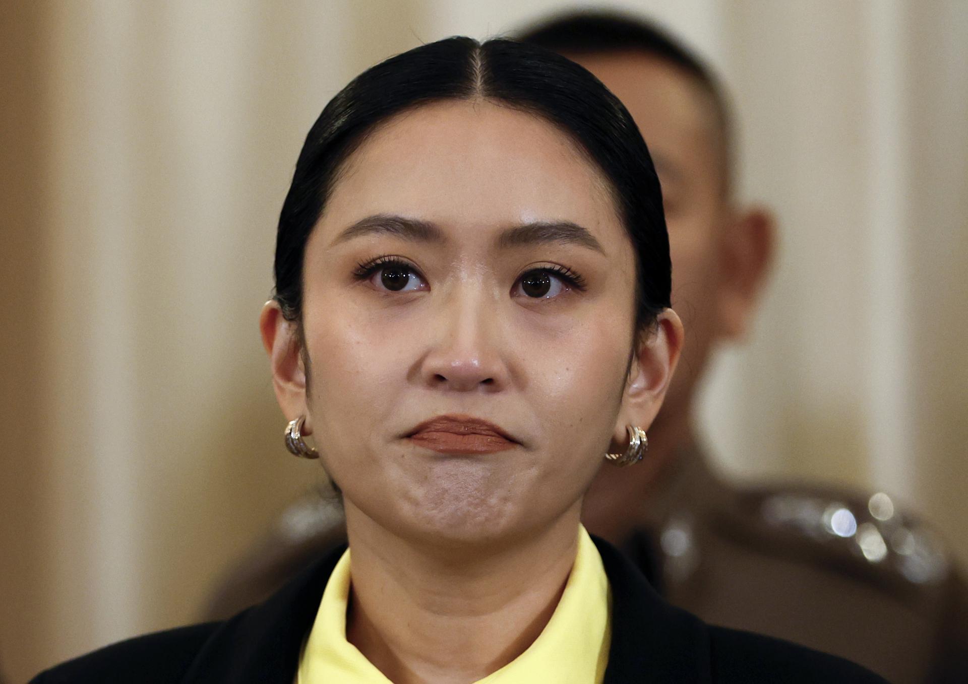 La primera ministra de Tailandia, Paetongtarn Shinawatra.
EFE/EPA/RUNGROJ YONGRIT