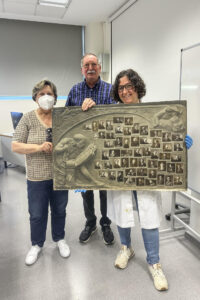 La orla de la Facultad valenciana de Medicina de 1911 recuperada. EFE/UPV