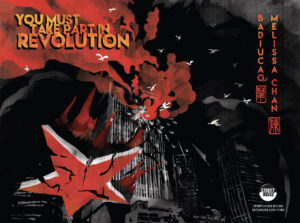La novela gráfica 'You Must Take Part in the Revolution', de la periodista Melissa Chan y el artista Badiucao. EFE/Melissa Chan/ SOLO USO EDITORIAL/SOLO DISPONIBLE PARA ILUSTRAR LA NOTICIA QUE ACOMPAÑA (CRÉDITO OBLIGATORIO)