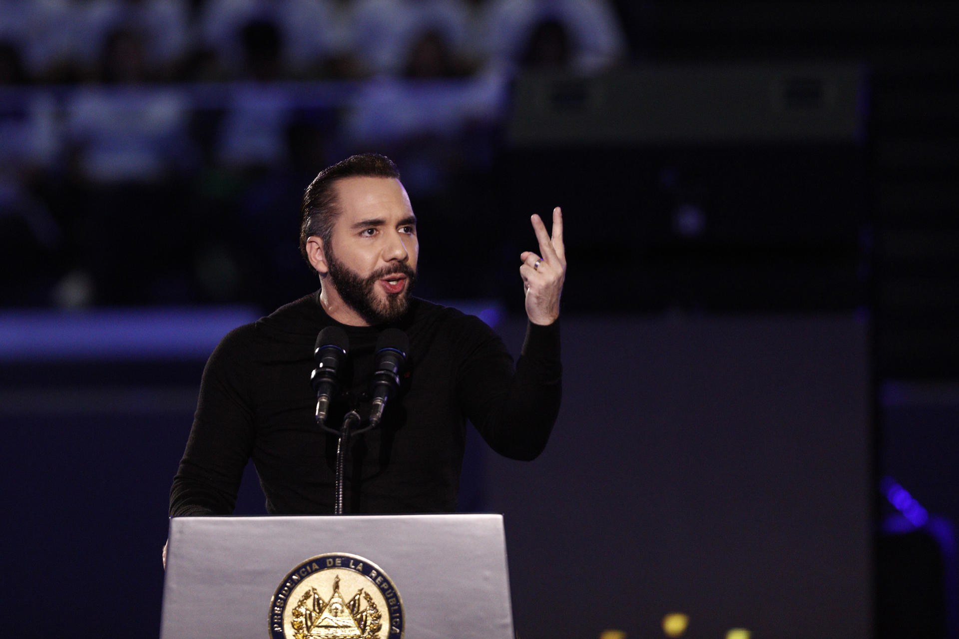 El presidente de El Salvador, Nayib Bukele, en una foto de archivo. EFE/ Rodrigo Sura