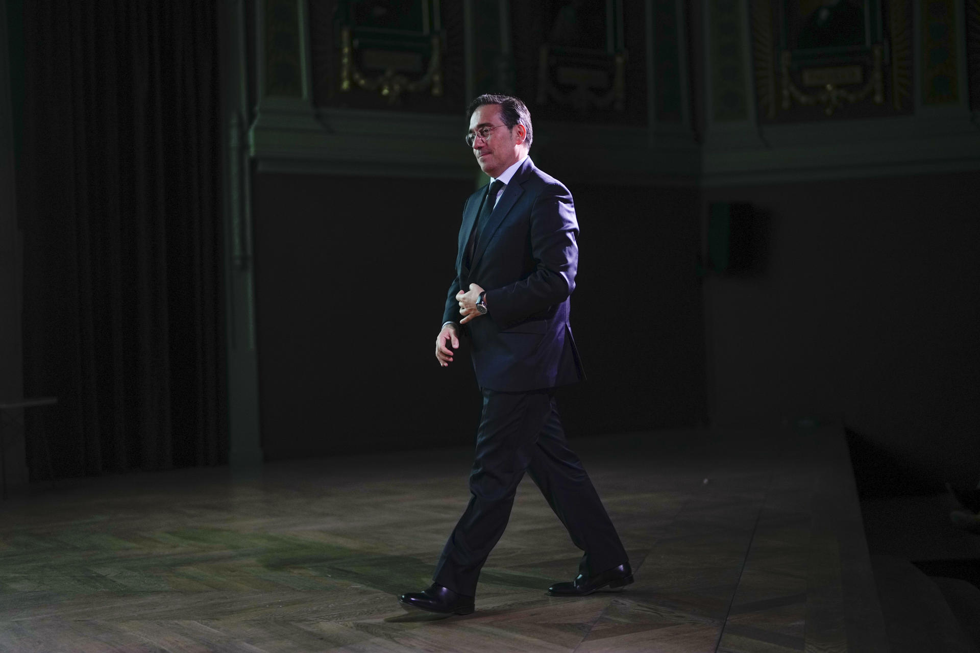 El ministro de Asuntos Exteriores, José Manuel Albares.. EFE/Borja Sánchez-Trillo