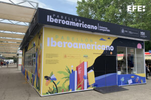 La presencia iberoamericana en la Feria del Libro de Madrid es más notoria que nunca en esta 84 edición, que estrena un Pabellón Iberoamericano y tiene como ciudad invitada a Nueva York. EFE/ Marco Siviero