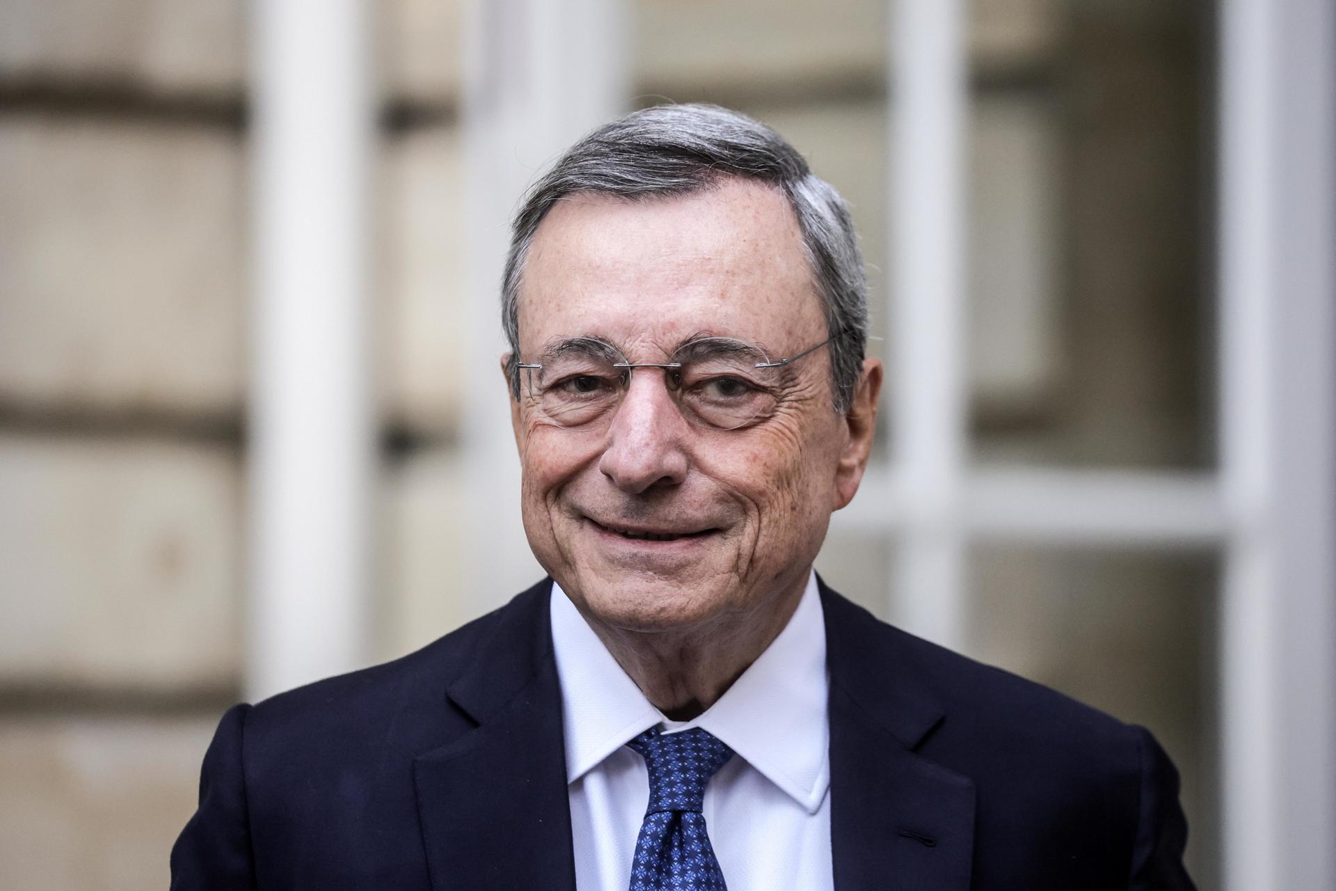 Imagen de archivo del economista y político italiano, Mario Draghi. EFE/EPA/TERESA SUAREZ