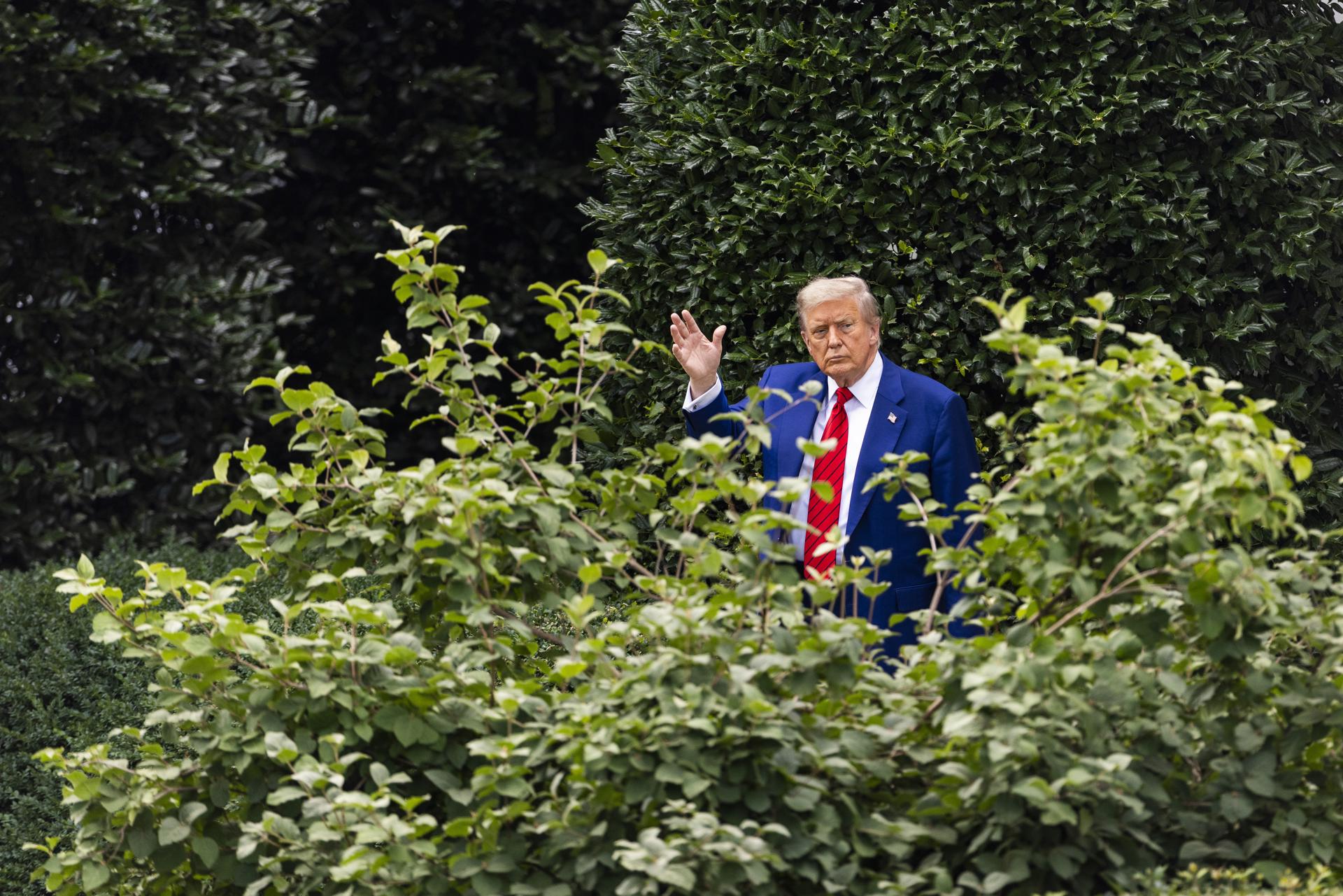 El presidente de Estados Unidos, Donald Trump. EFEJim Lo Scalzo
