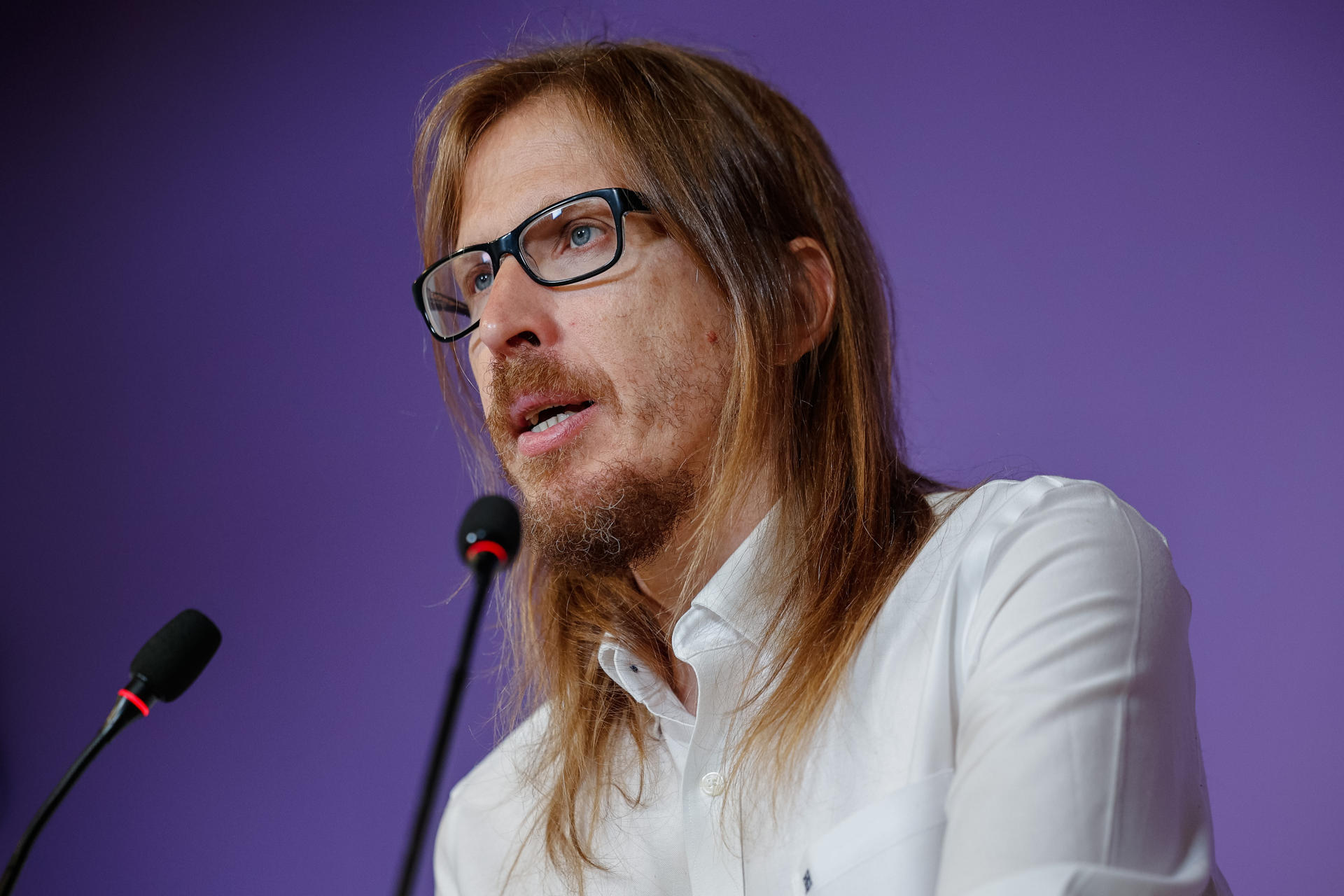 El secretario de Organización y portavoz de Podemos, Pablo Fernández, en una imagen de archivo.-EFE/ Daniel González